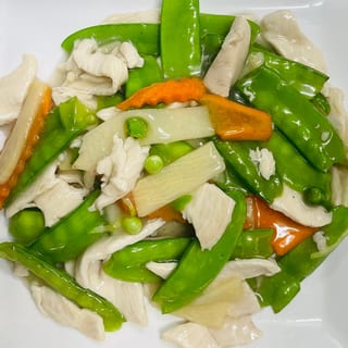 Chicken with Snow Pea Pods
